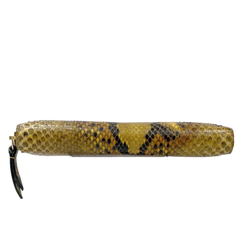 Gucci Double GG Zip Wallet Python Long Compartment - image 7